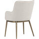 Franklin Beige Linen Dining Armchair